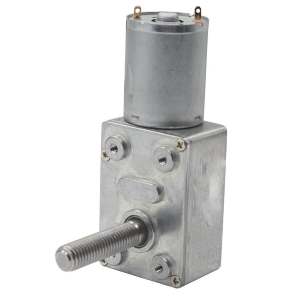 Torque 24V Dc Gear Motor With M8 Screw Shaft, 10Rpm Low Speed Motor For Diy And Robotics 9771547436782