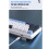 78-Key RGB Backlit Blue Switch Mechanical Keyboard with Volume Knob 6