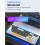 78-Key RGB Backlit Blue Switch Mechanical Keyboard with Volume Knob 9