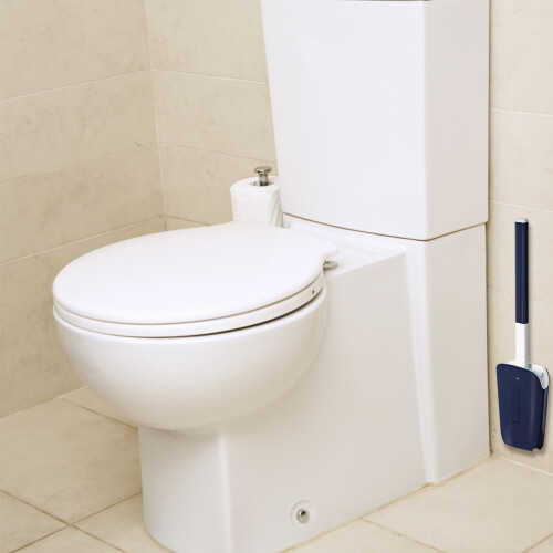 Toilet Brush with C-Shape Head and Curved Handle43cm 1