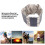 10W Foldable Portable Solar Panel Charger for Camping, USB 5V Output 4