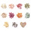 50Mini Silk Daisy Flowers2cm Assorted Colours 8