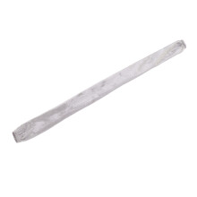 Kettenschutz Staubdicht Flanell Grau 60cm x 5cm Reißverschluss