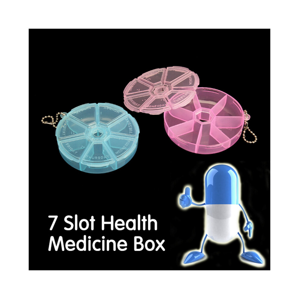 Reach-Tools 7-Grid Weekly Pill Organizer For Vitamins & Supplements