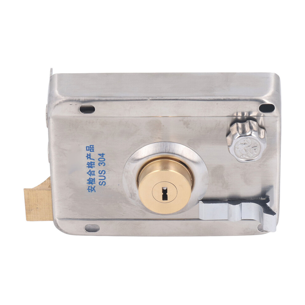 304 Stainless Steel Exterior Deadbolt Lock With Keys For Home Security 4991389546400
