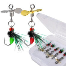 (5 Pcs Poison) Trout Fly Lures for Freshwater Fishing