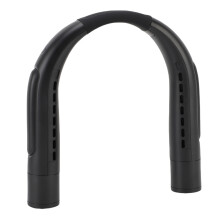 Portable Neck Fan 3-Speed Rechargeable ABS Black 4000mAh