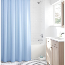 Polyester Shower Curtain 180x200CM - Sky Blue