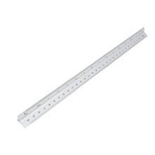Aluminium Ingenieurmaßstab 30cm 1:20-1:125 Silber