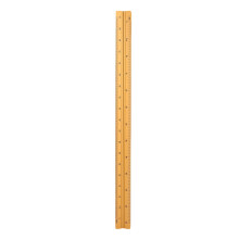 Goldfarbenes Aluminium Architekturmaßstab 30cm