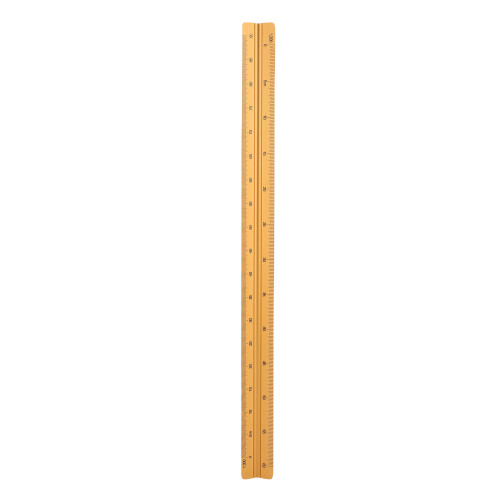30cm Aluminum Architectural Scale Ruler - Accurate Multifunctional Drafting Tool