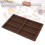 2PCS Silicone Chocolate Mold Rectangular 6 Cavity 17x26cm 4