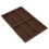 2PCS Silicone Chocolate Mold Rectangular 6 Cavity 17x26cm 10