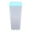 Large Green Plastic Bread Container 34x13cm with Lid for Kitchen Storage 3