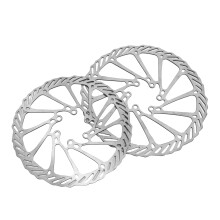 Steel Scooter Brake Disc Set 160mm/180mm, 6 Holes Replacement