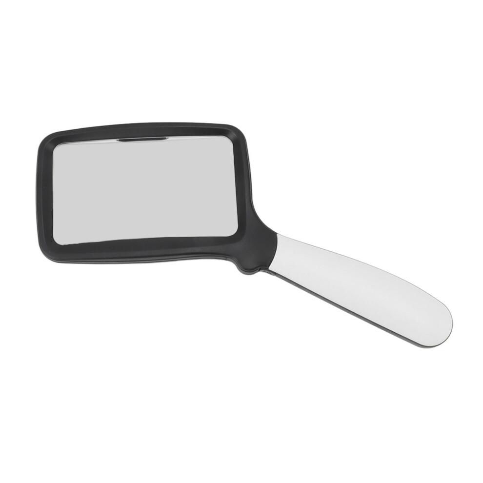 Light 3X Large Rectangle Magnifier With 5 Leds Dimmable For Senior Readers