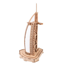 Wooden Sailboat Model DIY Wooden Puzzle Kit for Adults, Creative Educational Luxury Desk Ornament Gift