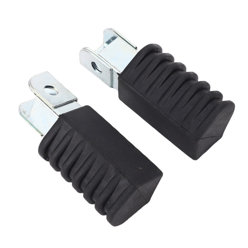 2 Pcs Metal Rubber Dirt Bike Foot Pegs For Pw50 Pw80 Xr Crf 50 70 110 125Cc 9371389551478