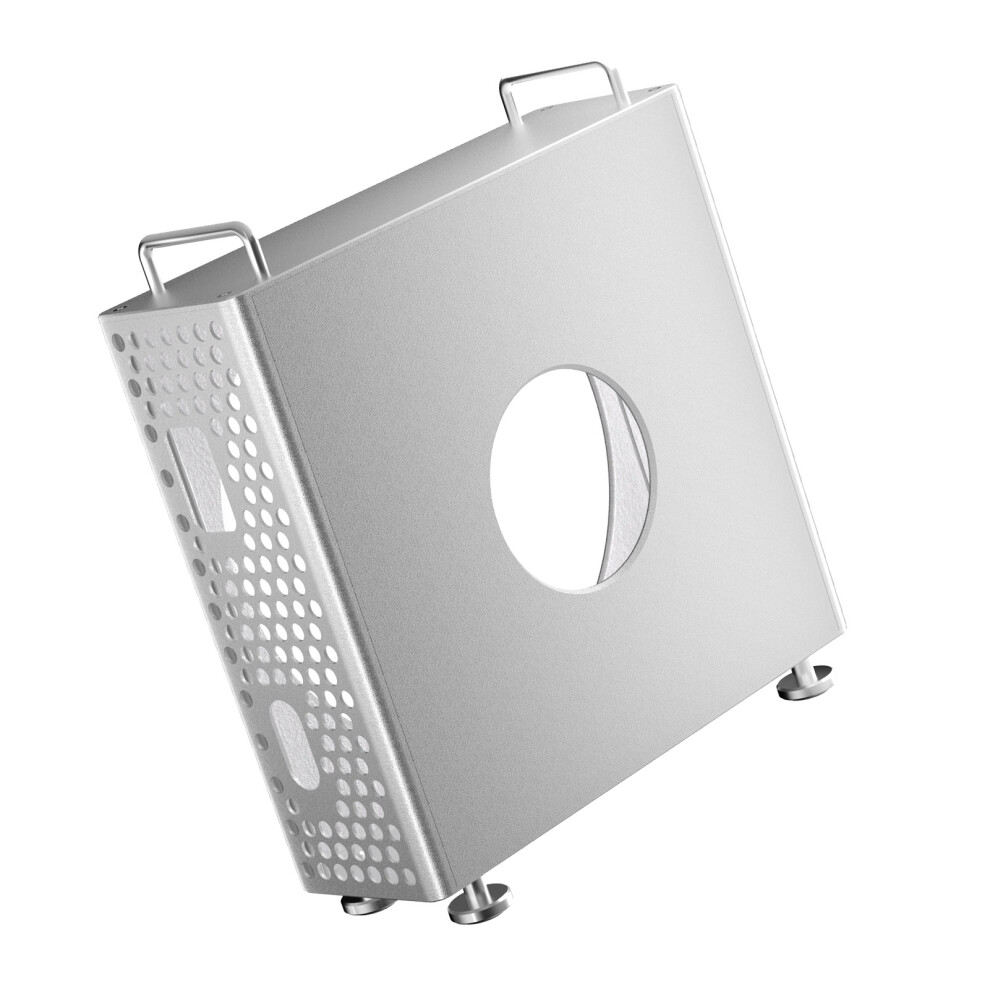 Aluminum Alloy Chassis Stand For Mac Mini M4 Impact Proof Silver 7901389552148