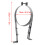 Stainless Steel Chimney Pipe Holder Bracket, Adjustable Flue Clamp, 28cm 2