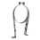 Stainless Steel Chimney Pipe Holder Bracket, Adjustable Flue Clamp, 28cm 9