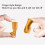 2er-Set Silikon-Fingerzahnbürsten, 25,5 cm, leicht 12