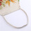 Polyesterschürze 68 x 55 cm, Weiß, Schwarz, Rot 2