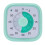 60-Minute Visual Classroom Timer, ABS, 80x81mm, 2x3A Batteries 3