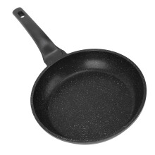 Nonstick Frying Pan Skillet with Heatproof Handle 43.5x25.5cm Black