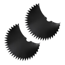 Eichhörnchen-Schutzblende 35,6 cm/14 Zoll Schwarz-PVC 158 g