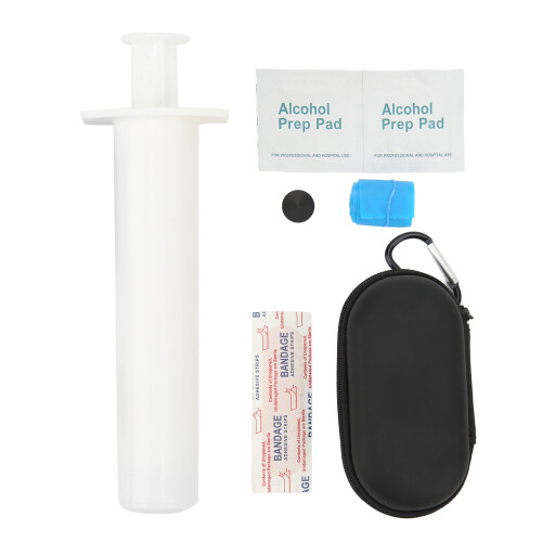 Bite Vacuum Sucker Wundplast-Tool 10cm Notfall-Biss-Extraktor 2