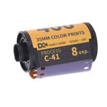 Camera Color Film ISO 320‑400 35mm 8 Sheets, Wide Exposure