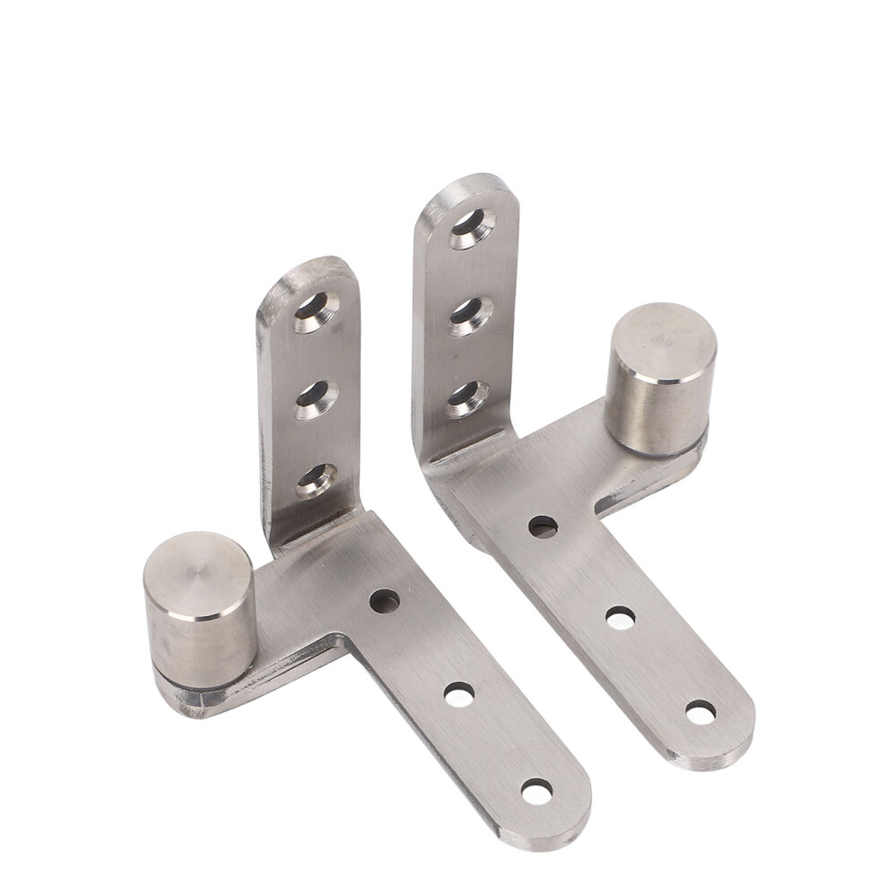 Heavy Duty Stainless Steel Door Pivot Hinge 270 Brushed Silver 130Lbs 3271389553846