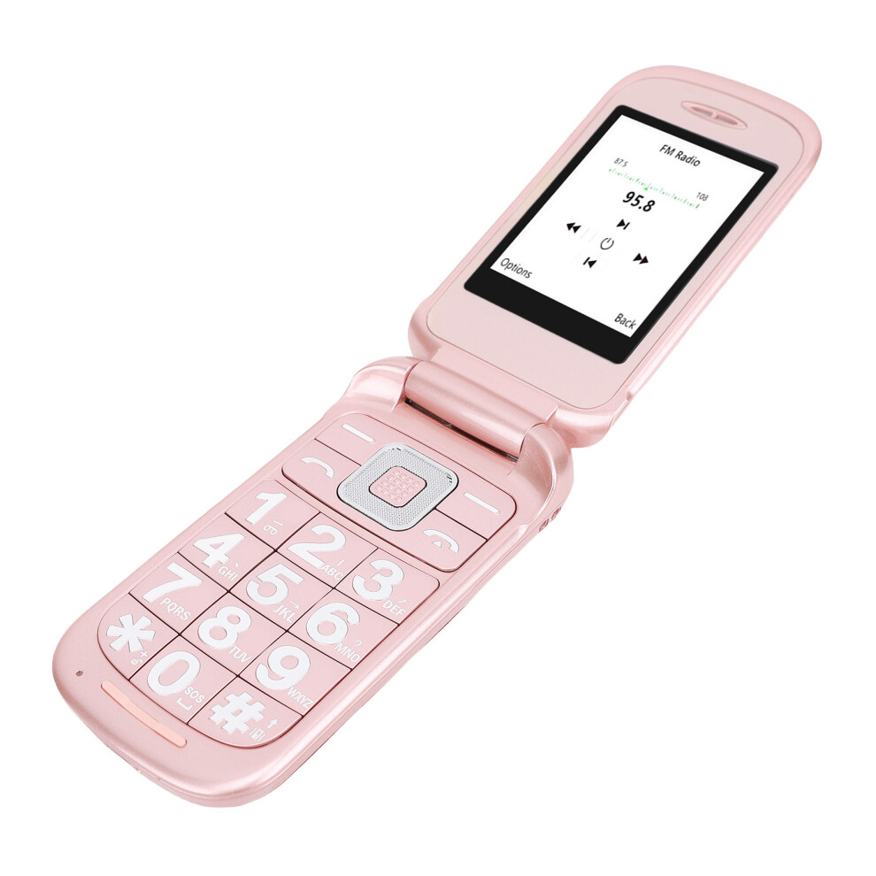 2G Unlocked Flip Phone Dual Sim 2.8" Main & 1.77" External Screens 8221389554393