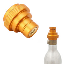 Soda Water CO2 Adapter TR21 4 Männlich Gewinde Messing Aluminiumlegierung