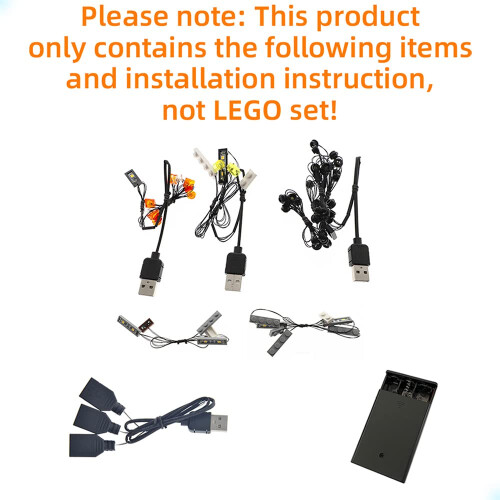 Home Alone Light Kit 21330 – Realistic Illumination LED Lighting Set for  Ideas Building Model 2