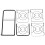 Adjustable 4-Tier Iron Kitchen Pot Pan Organizer 26x26.5cm 10