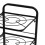Adjustable 4-Tier Iron Kitchen Pot Pan Organizer 26x26.5cm 11