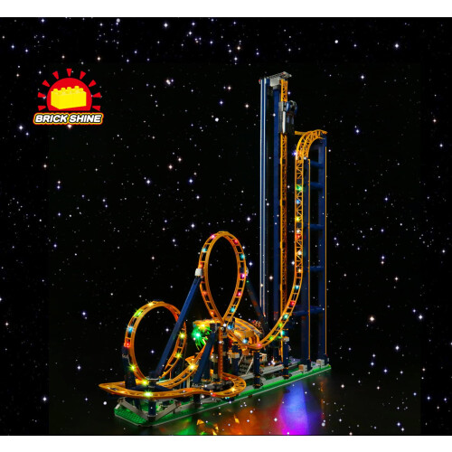 Loop Coaster Light Kit 10303 for  with Dynamic Lighting Control, Easy Installation and Immersive Display 2