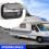 Motorhome Window 500x300mm UV Sunshade 16