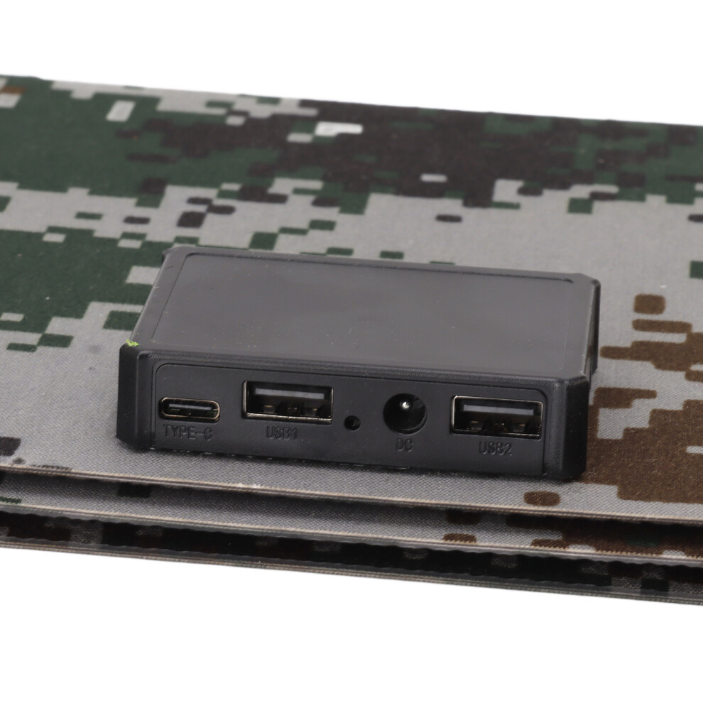 Folding Solar Panel 30W For Camping Hiking 7340572886385