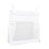 Large Capacity Baby Mesh Bath Toy Organizer, White Polyester Storage Bag 1