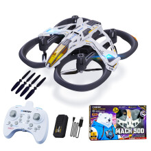 Mini Drone for Kids with LED Lights, Optical Flow Positioning, Three Speed Modes, Durable Toy Quadcopter