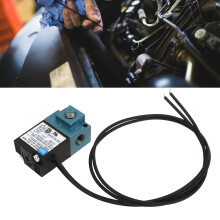 Vanne d'électrovanne de surpression à commande boost 3 ports 12V 5,4W 35A en métal de remplacement
