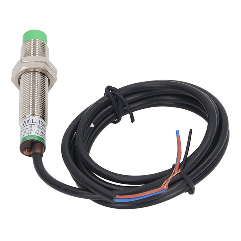 5 Pcs M12 Inductive Proximity Sensor NPN NC