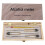 Accurate Alcoholmeter Concentration Meter Wine Measuring Tool Set Vodka Whiskey Hydrometer Meter in Wooden Box 5
