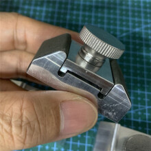 Aluminum Alloy Sandpaper Rack Grinding Clip Inner Corner Plane Polishing Hand-Held Sandpaper Leather  Grinder B