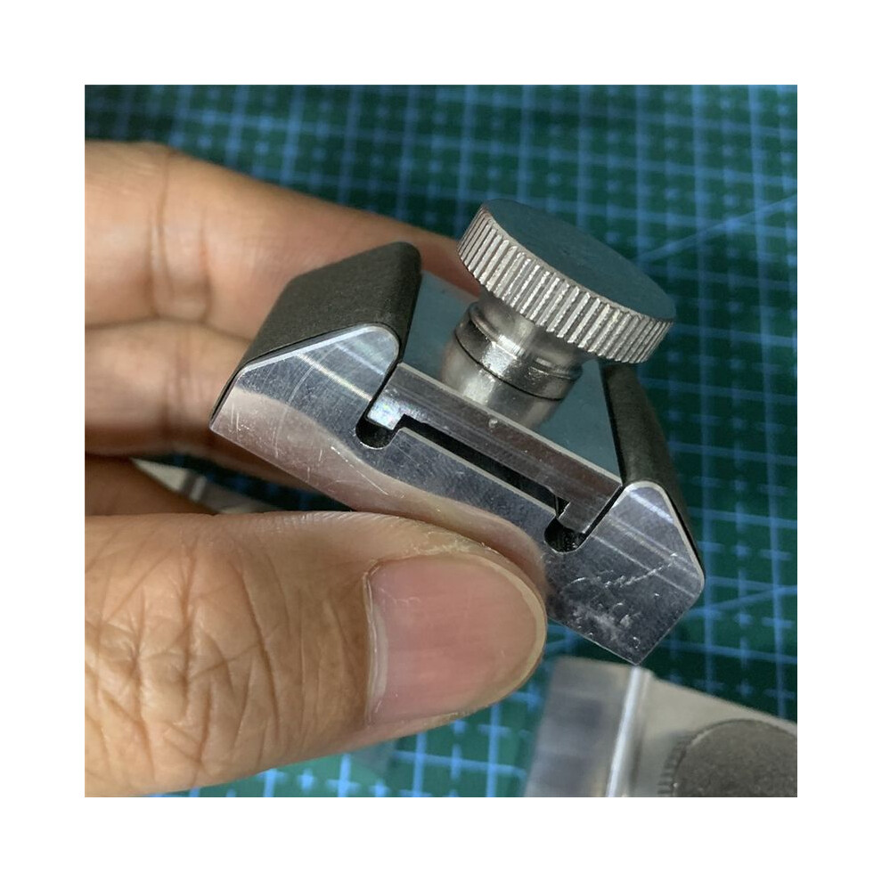 Aluminum Alloy Sandpaper Rack Grinding Clip Inner Corner Plane Polishing Hand-Held Sandpaper Leather Grinder B 4711826145979