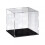 Transparent Acrylic Display Box 20x20x20cm Stackable Dustproof Cube for Model Collection and Storage 1