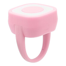 Wireless Pink Rechargeable Fingertip Bluetooth Camera Shutter Selfie Button